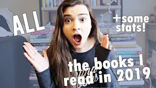 ALL the Books I Read in 2019   STATS