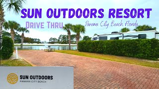 Sun Outdoors Panama City Beach Resort  Drive Through #PanamaCityBeach #Florida