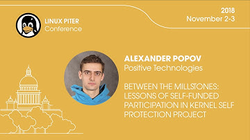 [RUS] Alexander Popov: "Between the Millstones" / #LinuxPiter