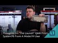 Thoughts On “The Launch” QMK FromSystem76 From A Model M User