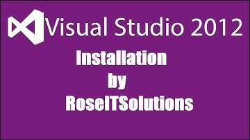 Visual Studio 2012 Installation