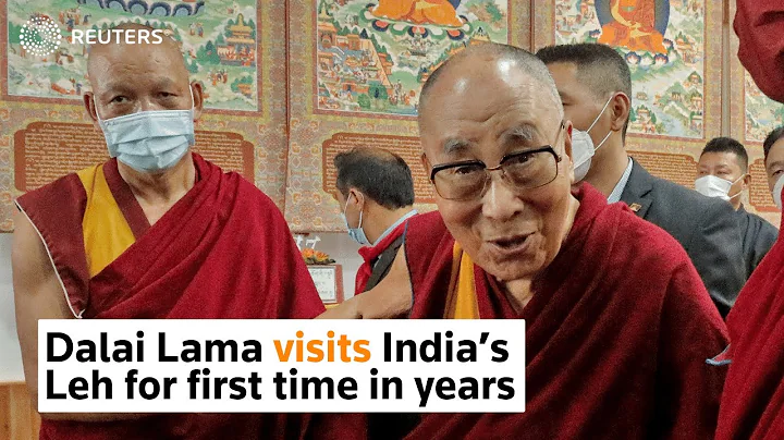 Dalai Lama in Indias Leh for first time in years