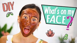 2 INGREDIENT DIY FACE MASKS FOR ACNE AND BLACKHEADS