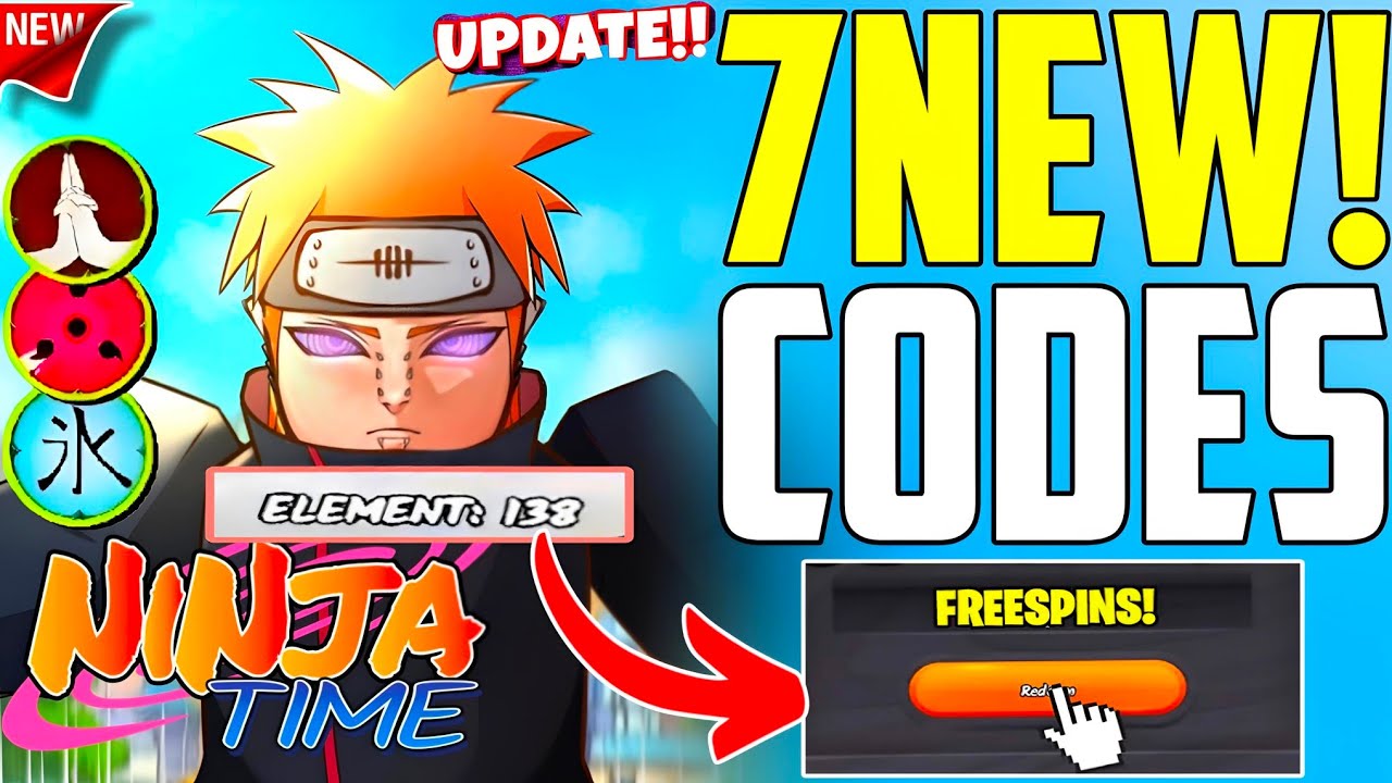 *NEW CODES* ROBLOX NINJA TIME CODES 2025 | NINJA TIME CODES | CODE ...