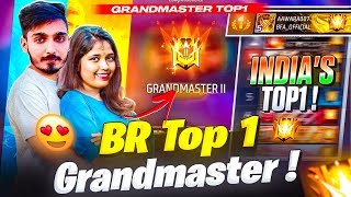 India's Top No. 1 Grandmaster Player Challenge Me 😰 Last Zone 40 Player Alive - GARENA FREE FIRE MAX