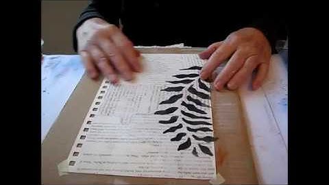 Mixed Media Backgrounds - Text