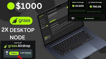 Get Grass Desktop Node Full Installation Guide & 2x Earnings | No Code Needed 2024