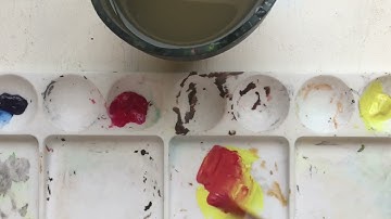 Introduction To Watercolor Paints & The Color Wheel 1
