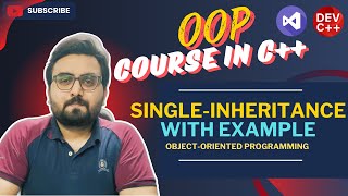 Single Inheritance in OOP | Inheritance | Object-Oriented Programming in C++ | KacsLearnings