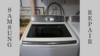 Samsung Top Loading Washer Out of Balance Spin Cycle Repair/DIY FIX/Suspension Rods Replacement