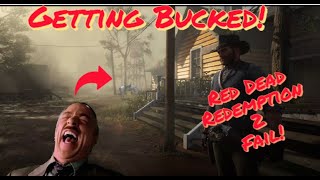 Constantly Getting Bucked off The Horse - Red Dead Redemption 2