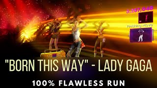 Dance Central 2 - Born This Way - Lady Gaga - Flawless Run Resimi