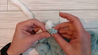 How To Color Change - Hand Knitting a Blanket