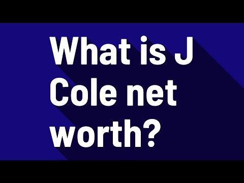 What Is J Cole Net Worth