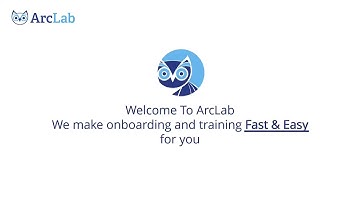 Onboard And Train Your Staff Fast & Easy With ArcLab