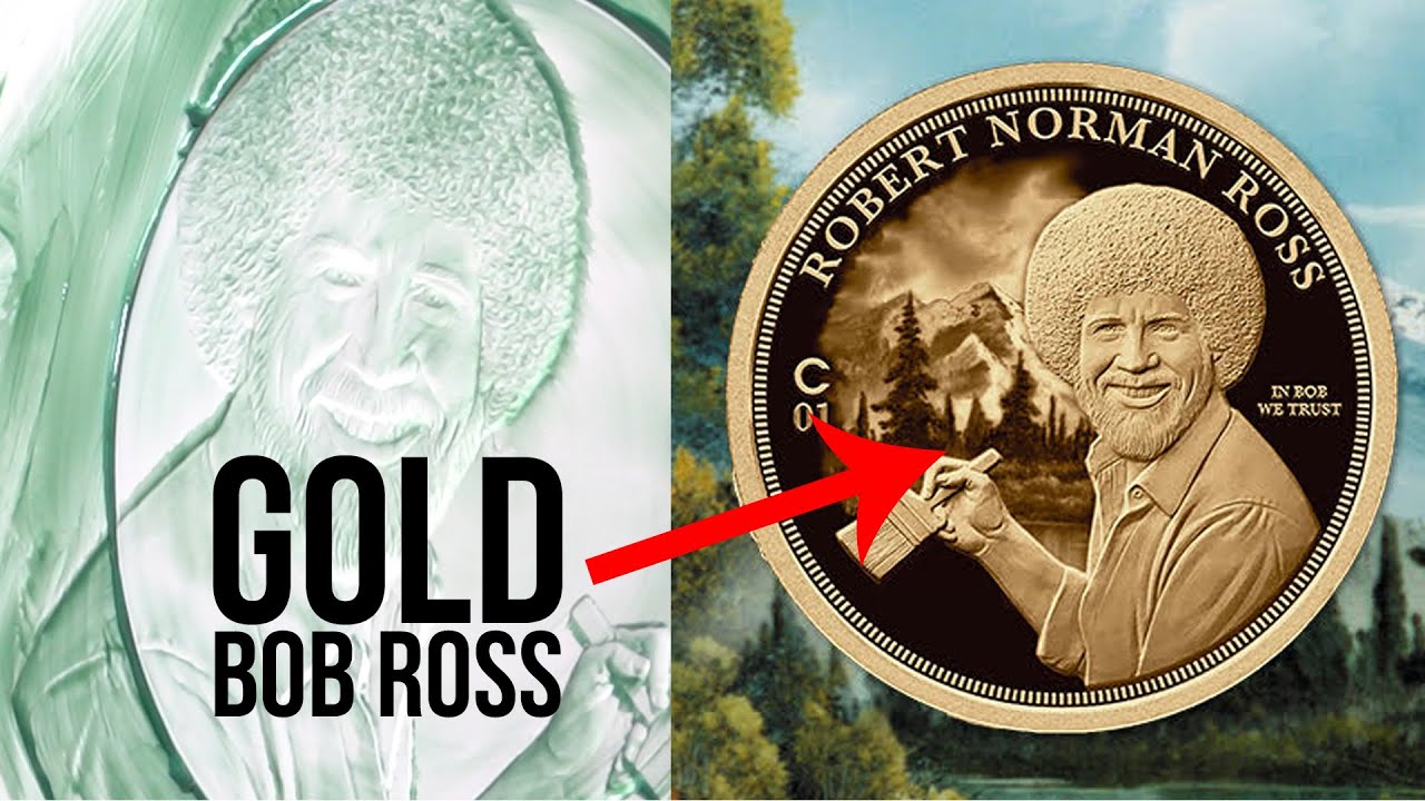 Bob Ross a coin for the first time in history YouTube