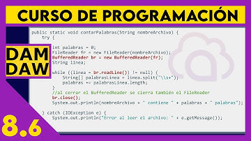 JAVA: BufferedWriter y BufferedReader ☕ DAM - DAW