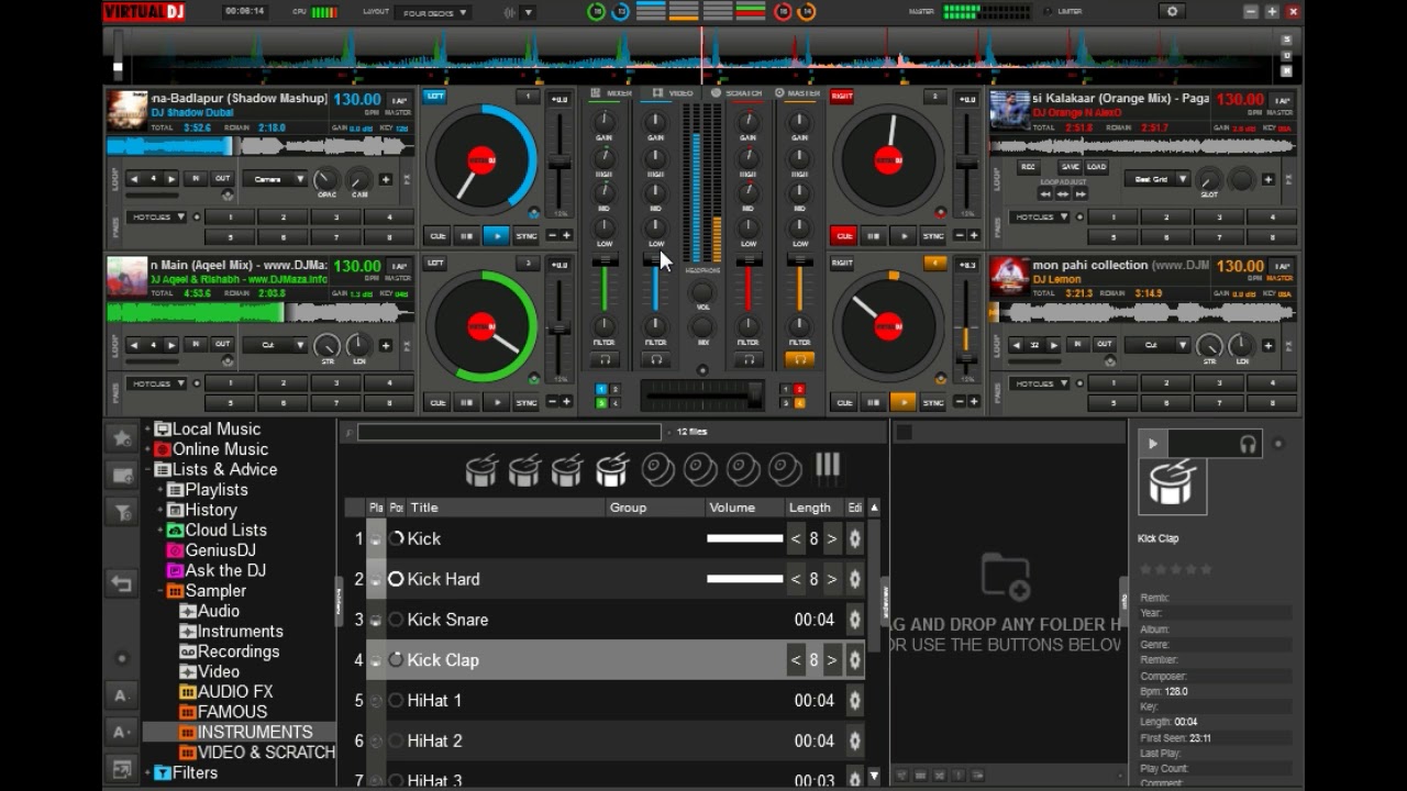 Basic Tutorial On How To Mix Songs In Virtual Dj – KOLH