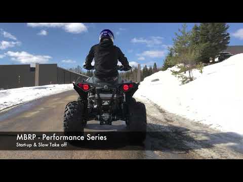 Can Am Renegade 1000 850 570 500 Mbrp Exhaust Youtube