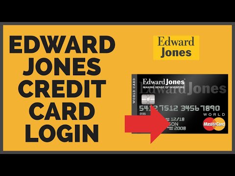 How To Login to Edward Jones Credit Card Account | Edward Jones Credit Card Sign In 2021
