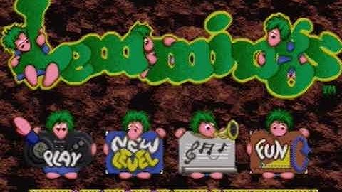Lemmings (3DO) Game Footage