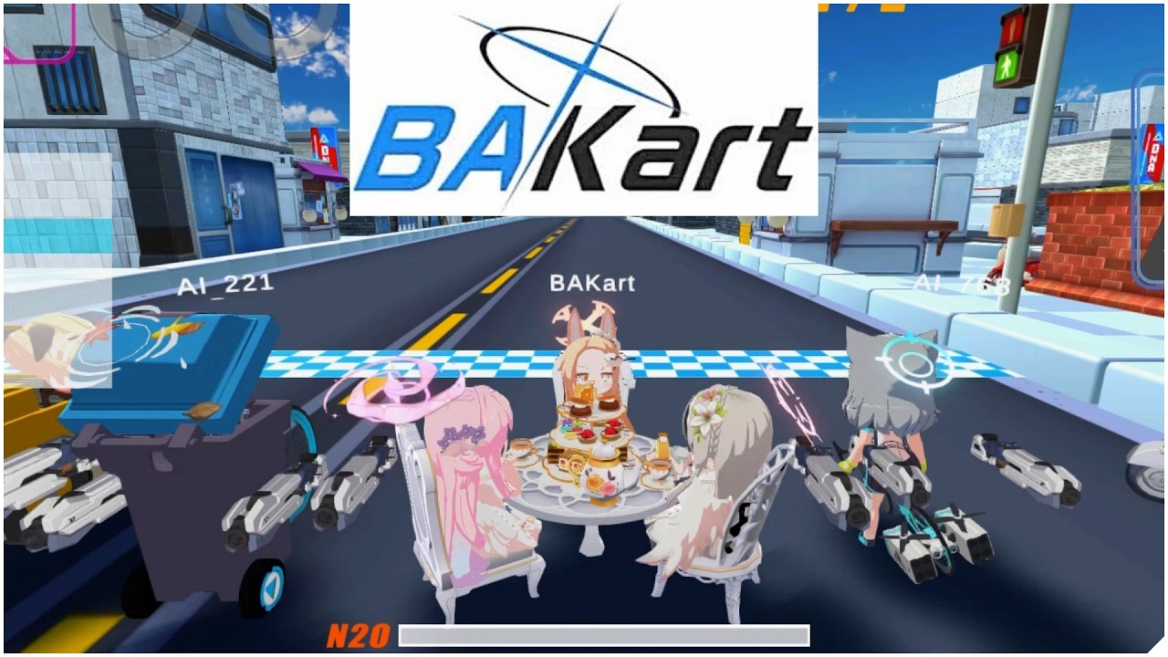 [블루아카이브] 몰루라이더 카트 모음 / Blue Archive BA Kart Play2