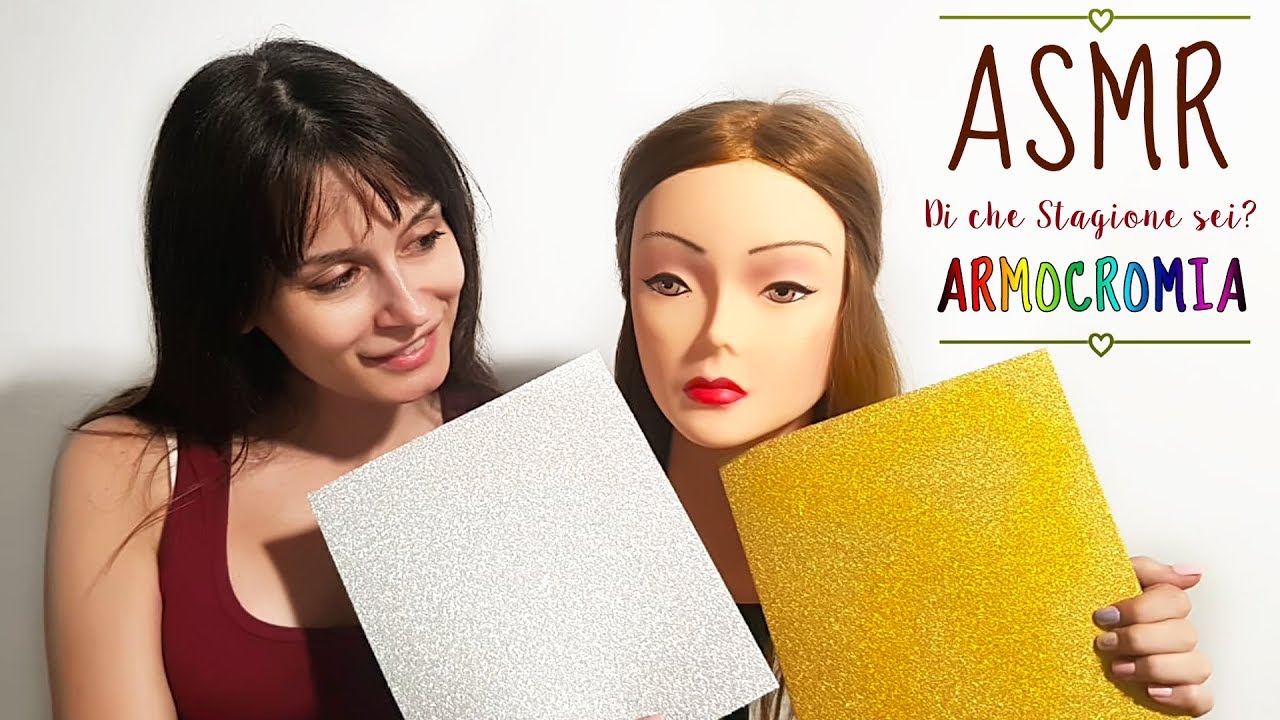 ARMOCROMIA & ASMR Roleplay 🎨 Consulenza con TEST dei Colori