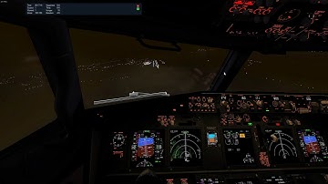 X-Plane 11| ENGINE FAILURE | REALISTIC GRAPHICS | ZIBO MOD