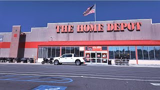 【4K】𝐖𝐀𝐋𝐊 🇺🇸 Inside The Home Depot 🧰 in North Bergen NJ
