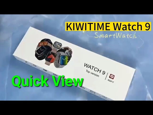 2023 KIWITIME WATCH 9 Top Version Quick View-2.05 Inch Screen Wireless Charging-Beat HK9 Pro? class=