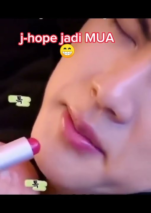 ketika j-hope menjadi MUA para member #jhope #junghoseok #bts