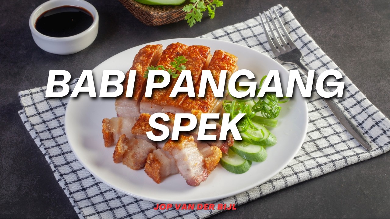 Hoe maak je Babi Pangang Spek? (Krokante buikspek)
