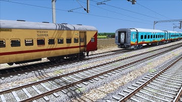HUMSAFAR Coach Coupling ICF UTKRISHT | BUMPY RAILROAD | Train Simulator | Railworks 3 | ATG GAMERZ