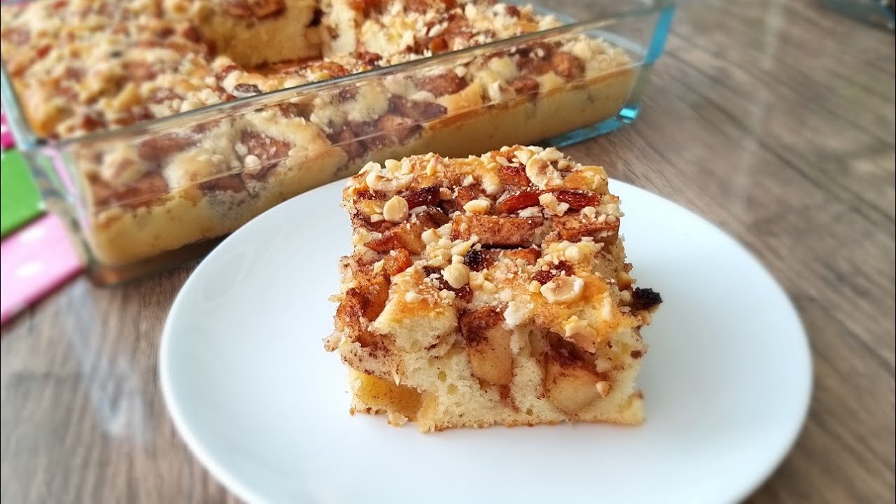 Как приготовить виноградный зимний торт с яблоками