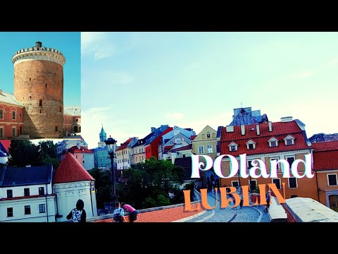 Lublin, Poland | 2022- Summer Walk Tour in City Center - Lublin castle - Ancient architecture