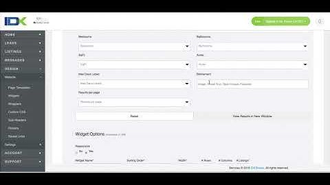 IDX Broker widget on SquareSpace in under 2 minutes