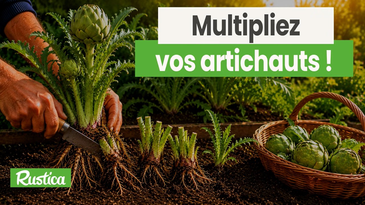 Multiplier les artichauts facilement : technique des œilletons expliquée pas à pas