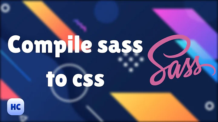 compile sass to css in two ways ( vscode extension - command line )