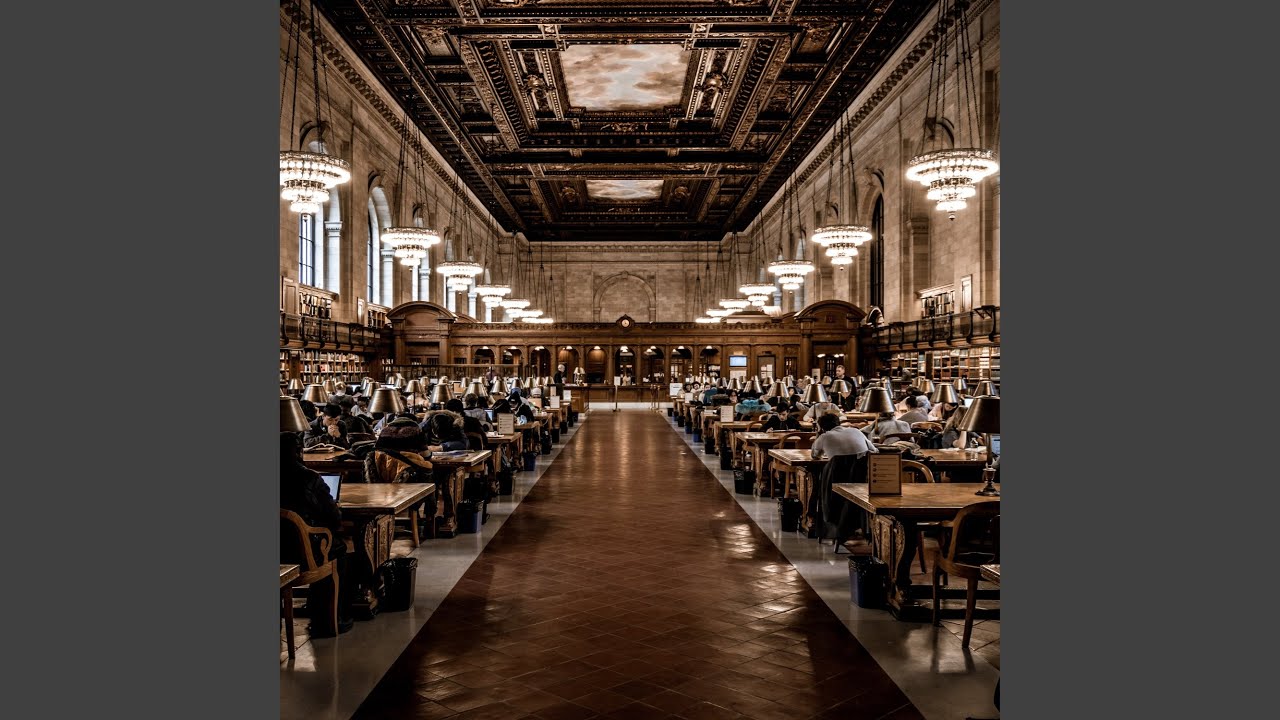 Library Ambience Sounds (Live) YouTube