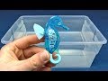 HEXBUG AquaBot Seahorse Robot Fish Unboxing & Review With Guests