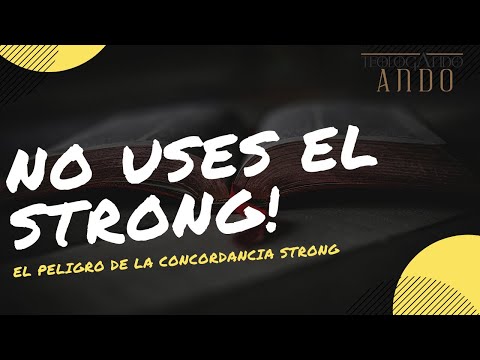 No uses el Strong!