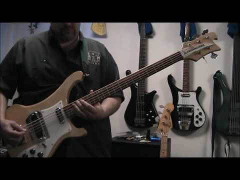 Rickenbacker 4003s5 (5-string bass) Demo