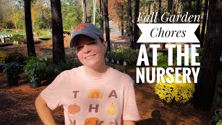 Fall Garden Chores At The Nursery // Gardening With Creekside Fall Garden Chores At The Nursery // Gardening With Creekside