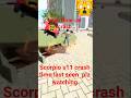 Red Scorpio High Speed Jump &amp; Epic Crash! 😱💥 #shorts #indianbikedriving3d