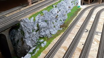 building track, modelbaan, anlage H0 part 35 c rails trix