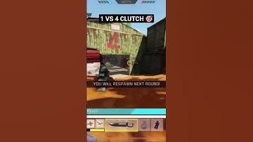 1 VS 4 CLUTCH 🎯 #shorts #ytshorts #shortsvideo #shortsvideo #viral #subscribe #CODM #STZTOTHEBONE