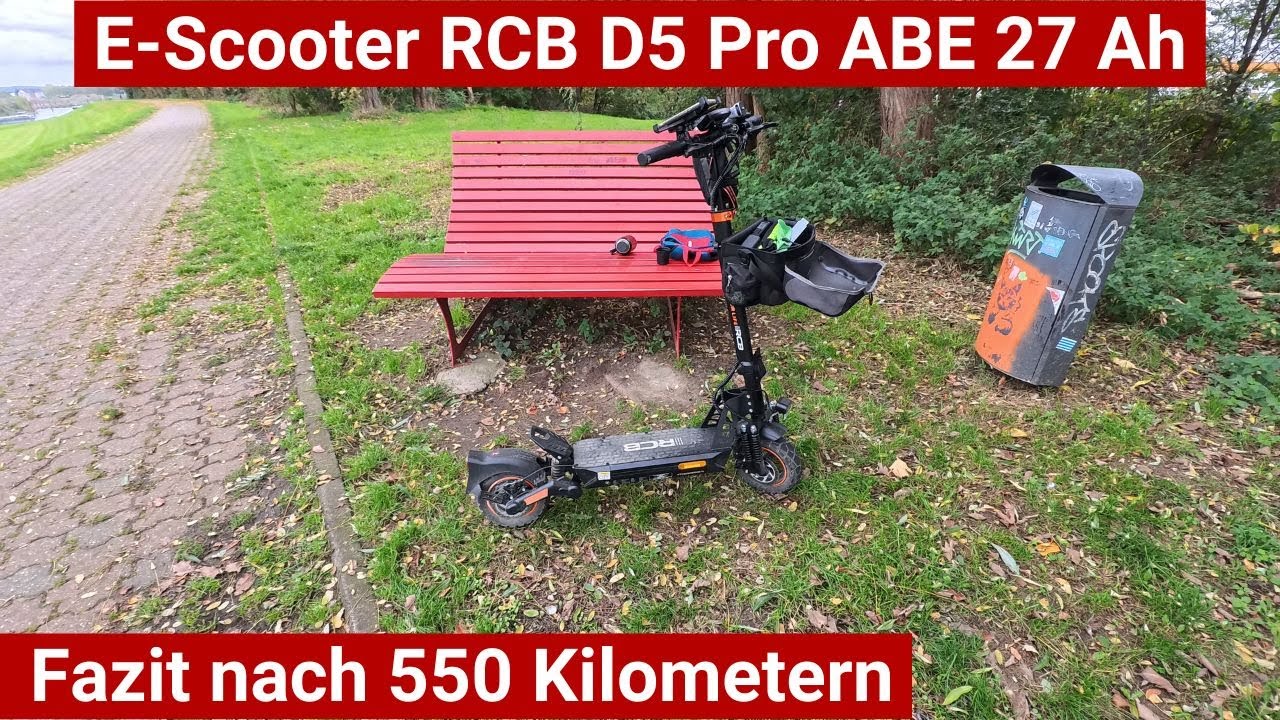 E-Scooter RCB D5 Pro Ultra - Fazit nach 2 Monaten