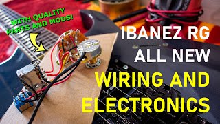 Ibanez Circuit - All New Wiring And Parts With Mods! - Full Tutorial With Sound Samples