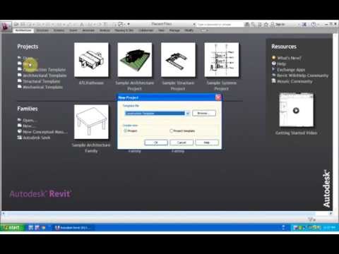 Revit Video Tutorial: New Project Setup - YouTube