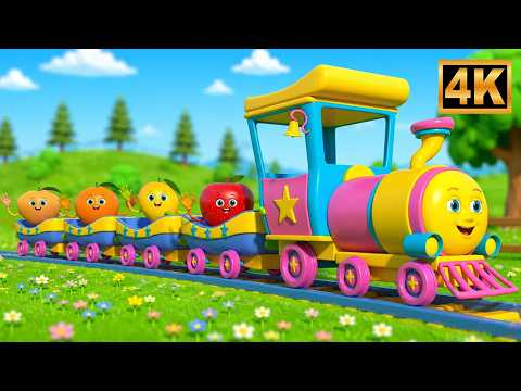 Learn Fruits with Fun | Educational Videos for Kids by Huffy Puffy Train
